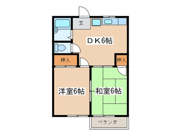 パレス光陽の物件間取画像